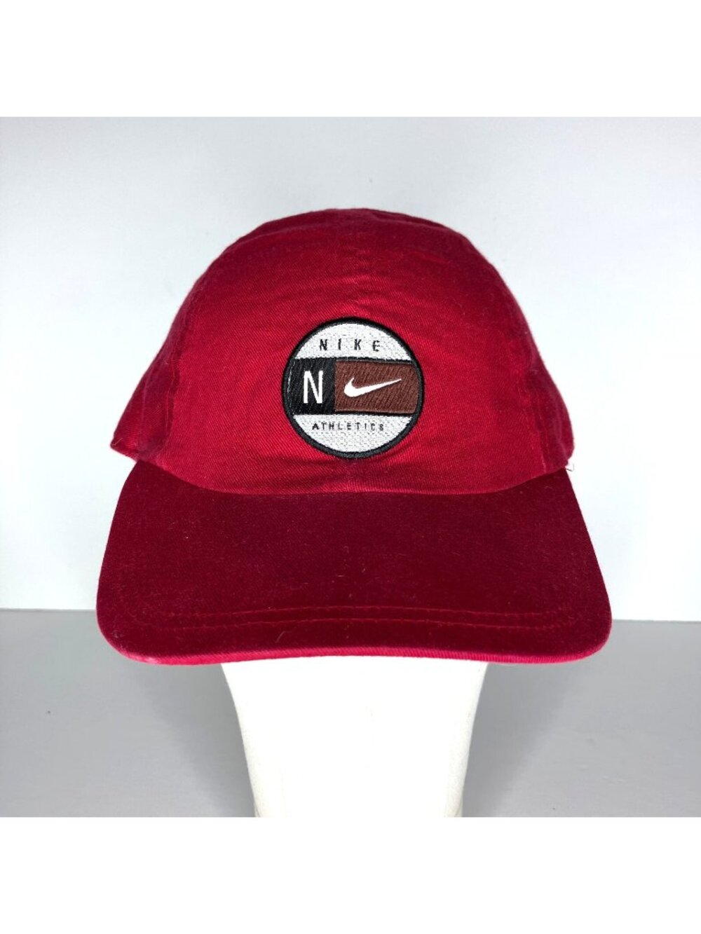 Vintage Nike Athletics 4 Panel Running Adjustable Hat Cap